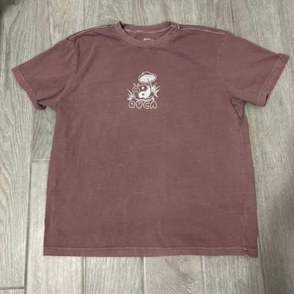 Women's RVCA Vintage Washed T-Shirt - LARGE - Picture 3 of 5